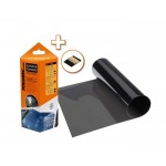 Foliatec Topstripe Reflex Blendstreifen, grauschwarz, 15 x 152 cm