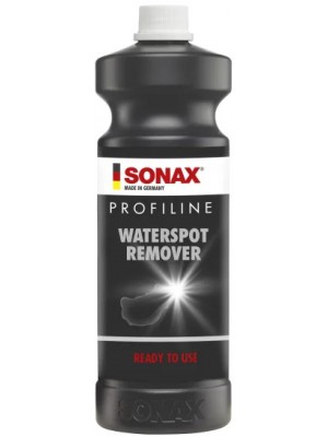 SONAX ProfiLine Waterspot Remover NEU 1L Wasserfleckenentferner für eingetrocknete Kalk/Wasserflecken auf allen außenliegenden Fahrzeugoberflächen | Art-Nr. 02753000