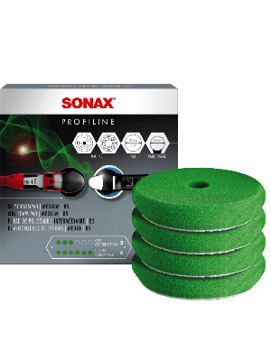 SONAX SchaumPad medium 85 4 Stück