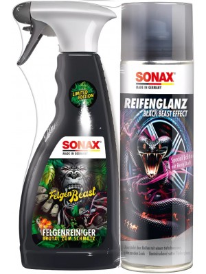 SONAX 40514204 Felgen-/Reifenbeast 500ml Aktions-Set | Art-Nr. 40514204