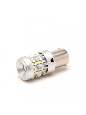 LIMOX LED Metalsockel P21W Ba15s 26x 3030 SMD Weiß 100 % Canbus Inside