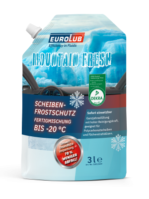 Eurolub Scheibenfrostschutz Mountainfresh Fertigmischung -20 °C 3l Beutel