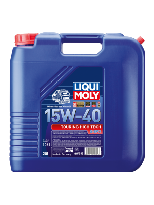 Liqui Moly Touring High Tech SHPD-Motoröl 15W-40 mineralisches NFZ Nutzfahrzeug Diesel Motoröl 20Liter Kanister