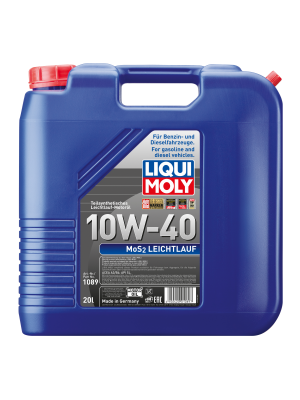 Liqui Moly MoS2 Leichtlauf 10W-40 Diesel & Benziner Motoröl 20Liter Kanister