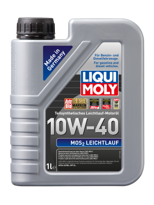 Liqui Moly MoS2 Leichtlauf Diesel & Benziner 10W-40 Motoröl 1Liter