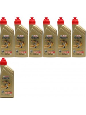 Castrol Power 1 4T 15W-50 Motorrad Motoröl 7x 1l = 7 Liter