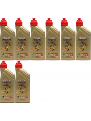 Castrol Power 1 4T 15W-50 Motorrad Motoröl 8x 1l = 8 Liter