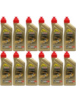 Castrol Power 1 Racing 4T Motorrad Motoröl 5W-40 12x 1l = 12 Liter