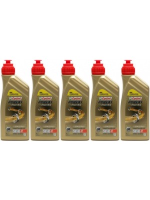 Castrol Power 1 Racing 4T Motorrad Motoröl 5W-40 5x 1l = 5 Liter