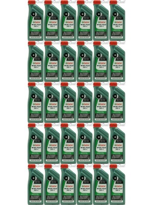 Castrol Brake Fluid DOT 4 Bremsflüssigkeit 30x 1l = 30 Liter