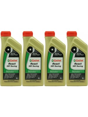 Castrol React SRF Racing Bremsflüssigkeit 4x 1l = 4 Liter