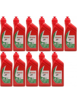 Castrol 2T mineralisches Motorrad Motoröl 11x 1l = 11 Liter