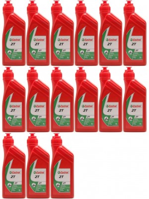 Castrol 2T mineralisches Motorrad Motoröl 15x 1l = 15 Liter