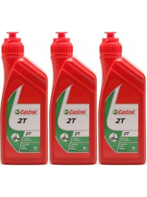 Castrol 2T mineralisches Motorrad Motoröl 3x 1l = 3 Liter