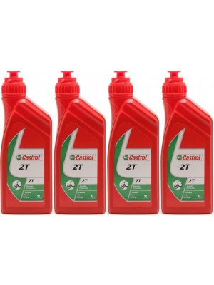 Castrol 2T mineralisches Motorrad Motoröl 4x 1l = 4 Liter