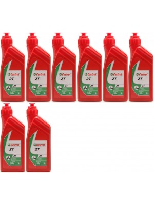 Castrol 2T mineralisches Motorrad Motoröl 8x 1l = 8 Liter