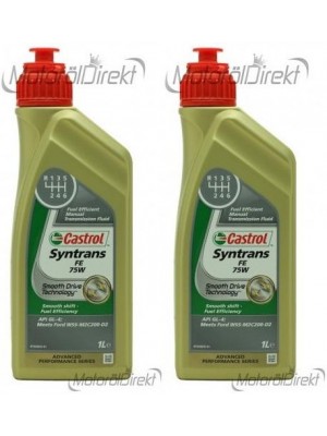 Castrol Syntrans FE 75W Schaltgetriebeöl 2x 1l = 2 Liter