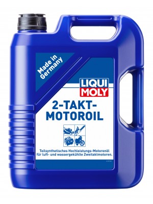 Liqui Moly 2-Takt-Motoroil selbstmischend teilsynthetisches Motorrad Motoröl 5l