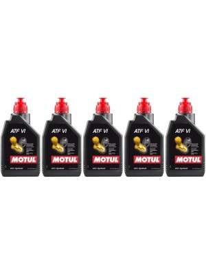 MOTUL ATF VI Automatikgetriebeöl ATF VI Rot 1 Liter 5x 1l = 5 Liter