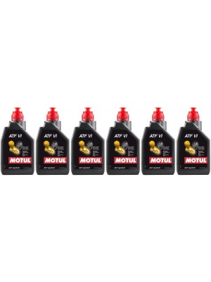 MOTUL ATF VI Automatikgetriebeöl ATF VI Rot 1 Liter 6x 1l = 6 Liter