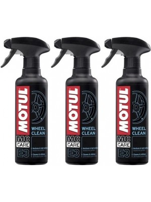 MOTUL E3 WHEEL CLEAN / FELGENREINIGER 3x 400 Milliliter