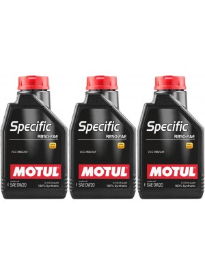 MOTUL SPECIFIC RBS0-2AE / VOLVO VCC RBS0-2AE 0W20 3x 1l = 3 Liter