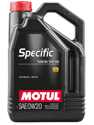 MOTUL SPECIFIC 0W20 VW 508.00 509.00 5 Liter