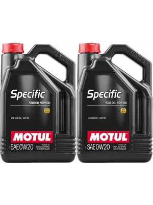 MOTUL SPECIFIC 0W20 VW 508.00 509.00 2x 5 = 10 Liter