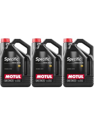 MOTUL SPECIFIC 0W20 VW 508.00 509.00 3x 5 = 15 Liter