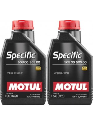 MOTUL SPECIFIC 0W20 VW 508.00 509.00 1 Liter 2x 1l = 2 Liter