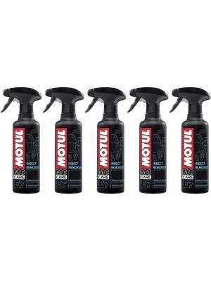 MOTUL E7 INSECT REMOVER INSEKTENENTFERNER 5x 400 Milliliter