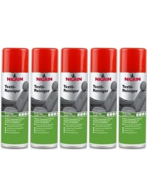 Nigrin Textil-Reiniger 5x 300 Milliliter