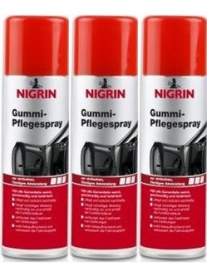 Nigrin Gummi-Pflegespray 3x 300 Milliliter