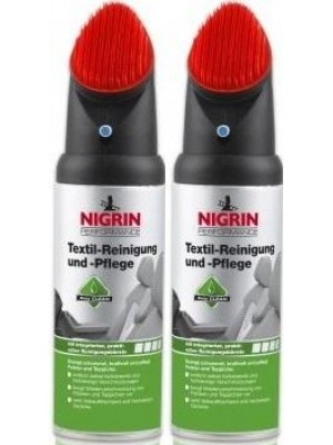 Nigrin Textil-Reinigung und -Pflege Spray 2x 400 Milliliter