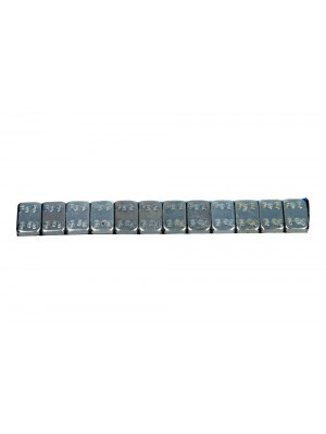 Klebewuchtgewichter Silber12x 5g