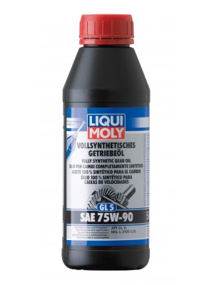 Liqui Moly 1413 Vollsynthetisches Getriebeöl (GL5) SAE 75W-90 500ml