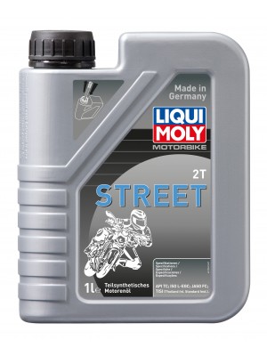 Liqui Moly Motorbike 2T Street teilsynthetisches Motorrad Motoröl 1l