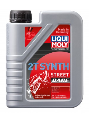 Liqui Moly Motorbike 2T Synth Street Race vollsynthetisches Motorrad Motoröl 1l
