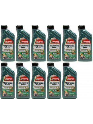 Castrol Magnatec Diesel 5W-40 DPF Motoröl 11x 1l = 11 Liter