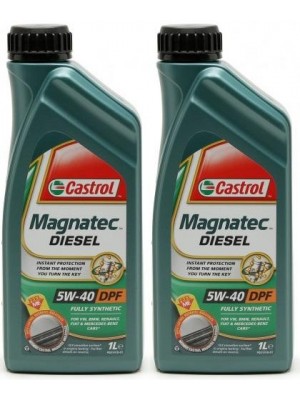 Castrol Magnatec Diesel 5W-40 DPF Motoröl 2x 1l = 2 Liter