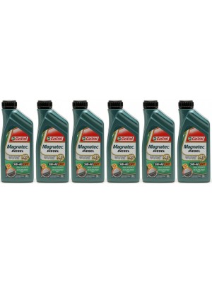 Castrol Magnatec Diesel 5W-40 DPF Motoröl 6x 1l = 6 Liter