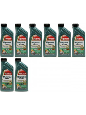 Castrol Magnatec Diesel 5W-40 DPF Motoröl 8x 1l = 8 Liter