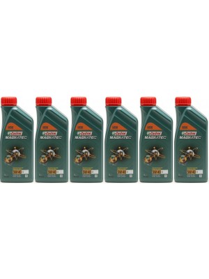 Castrol Magnatec 5W-40 C3 Motoröl 6x 1l = 6 Liter