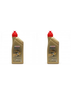 Castrol Power 1 Racing 2T vollsynthetisches Motorrad Motoröl 2x 1l = 2 Liter