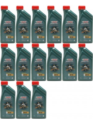 Castrol Magnatec Professional OE 5W-40 Motoröl 15x 1l = 15 Liter