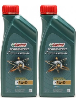 Castrol Magnatec Professional OE 5W-40 Motoröl 2x 1l = 2 Liter