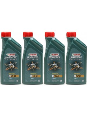 Castrol Magnatec Professional OE 5W-40 Motoröl 4x 1l = 4 Liter