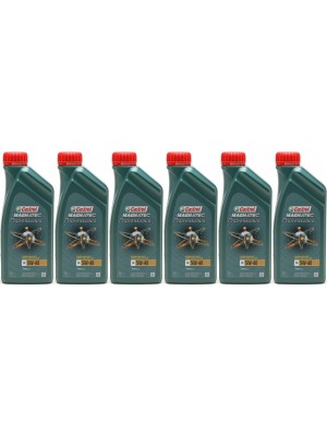 Castrol Magnatec Professional OE 5W-40 Motoröl 6x 1l = 6 Liter