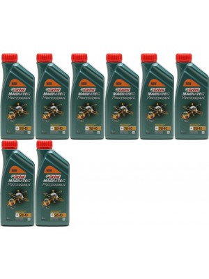 Castrol Magnatec Professional A3 5W-40 Motoröl 8x 1l = 8 Liter