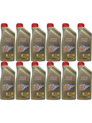 Castrol Edge Professional Titanium A5 5W-30 Motoröl 12x 1l = 12 Liter